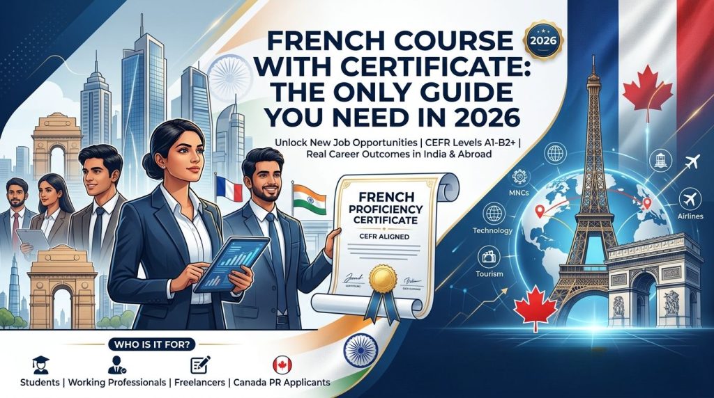 French Course with Certificate 2026